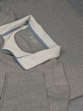 Maelreg Performance Heathered Gray 1/2 Zip Golf Pullover (Men's 2XL)